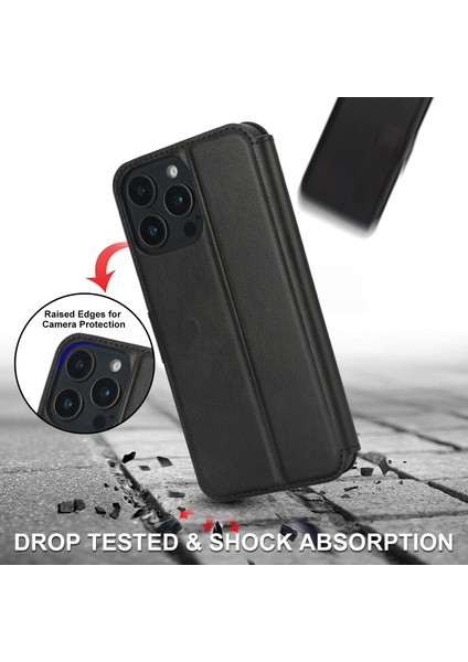 iPhone 16 Pro Için Darbeye Dayanıklı Pu + Tpu Kılıf (Yurt Dışından) fiyatları