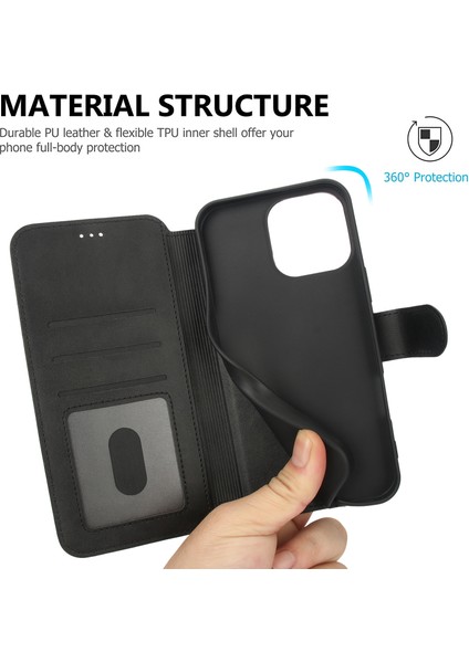 iPhone 16 Pro Için Darbeye Dayanıklı Pu + Tpu Kılıf (Yurt Dışından) indirimleri