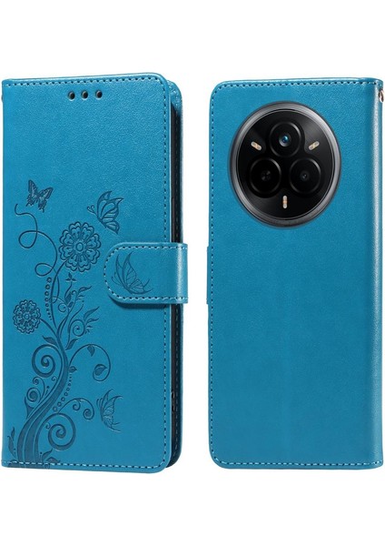 Realme 14 Pro Global Için Pu Telefon Kılıfı (Yurt Dışından)