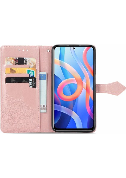 Xiaomi Redmi Note 11 Için Mandala Deri Kılıf (Yurt Dışından) modelleri