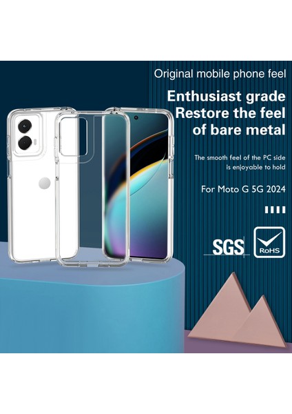 Motorola Moto G 5g 2024 Için Şeffaf Telefon Kılıfı (Yurt Dışından) modelleri