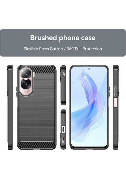 Onur 90 Lite Için Fırçalanmış Doku Tpu Telefon Kılıfı (Yurt Dışından) fiyatları