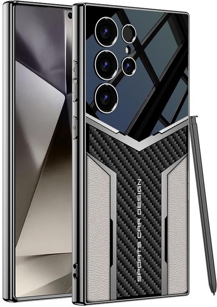 Samsung Galaxy S24 Ultra 5g Için Gkk Kaplama Gelecek Pu Kılıf (Yurt Dışından)