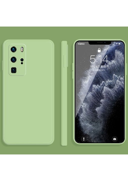Huawei P40 Pro Için Sıvı Silikon Kılıf (Yurt Dışından)