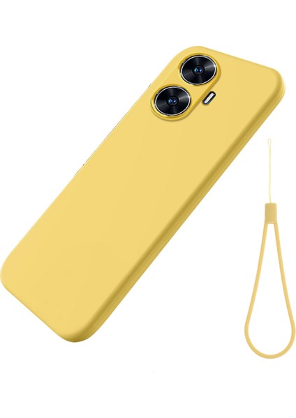 Realme C55 Için Sıvı Silikon Kılıf (Yurt Dışından)