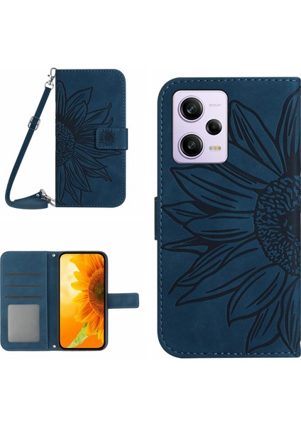 Xiaomi Redmi Note 12 Pro+ Çin / Global / Note 12 Explorer Için Pu Telefon Kılıfı (Yurt Dışından)