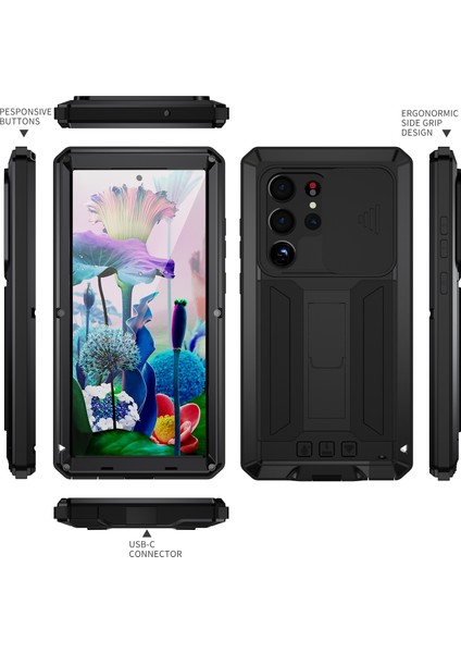 Samsung Galaxy S23 Ultra 5g Için Kayar Kamera Tasarımlı Kılıf (Yurt Dışından) fiyatları