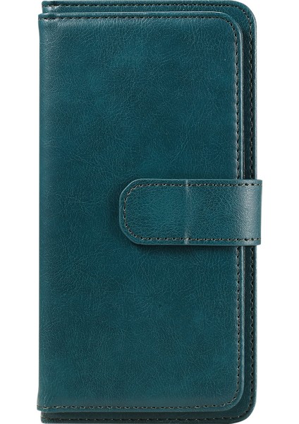 Realme C63 / C61 / Note 60 Için 10 Kartlı Cüzdan Pu Telefon Kılıfı (Yurt Dışından) modelleri