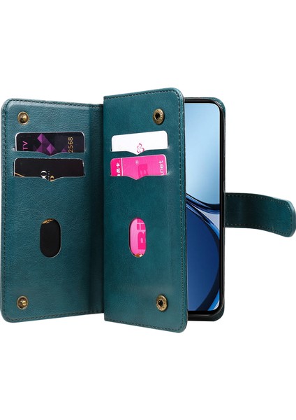 Realme C63 / C61 / Note 60 Için 10 Kartlı Cüzdan Pu Telefon Kılıfı (Yurt Dışından) indirimleri