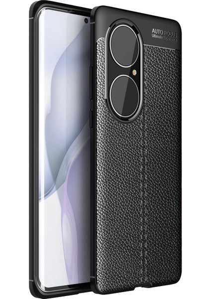 Huawei P50 Pro Için Litchi Tpu Kılıf (Yurt Dışından)