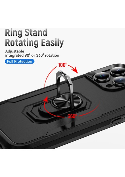 iPhone 16 Pro Max Için Tutuculu Pc + Tpu Kılıf (Yurt Dışından) fırsatları