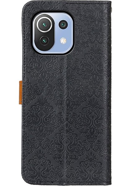 Xiaomi Mi 11 Lite 5g / 4g Için Çiçek Kabartmalı Deri Kılıf (Yurt Dışından) fırsatları