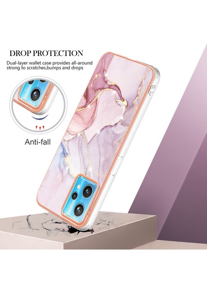 Realme 9 Pro+ Için Mermer Desenli Tpu Kılıf (Yurt Dışından) fırsatları