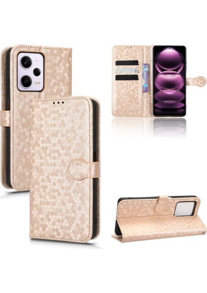 Xiaomi Redmi NOTE12 Pro+ Için Deri Telefon Kılıfı (Yurt Dışından)