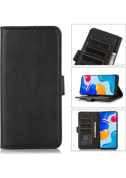 Xiaomi 13 Ultra Için Inek Dokulu Pu Kılıf (Yurt Dışından)