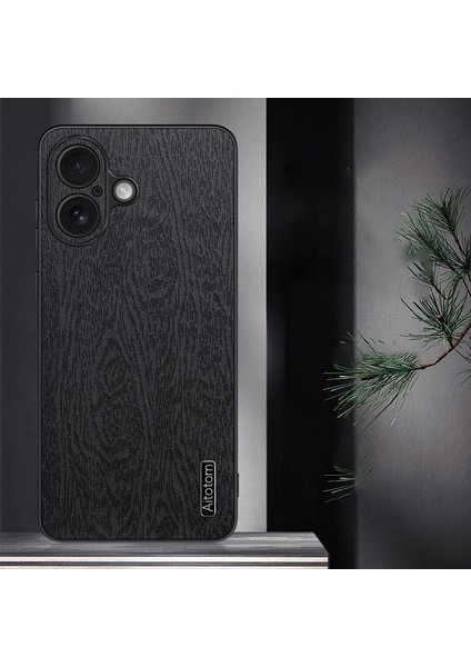 iPhone 16 Plus Için Ağaç Kabuğu Darbeye Dayanıklı Telefon Kılıfı (Yurt Dışından) fiyatları