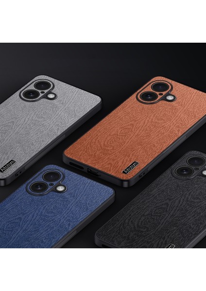 iPhone 16 Plus Için Ağaç Kabuğu Darbeye Dayanıklı Telefon Kılıfı (Yurt Dışından) indirimleri