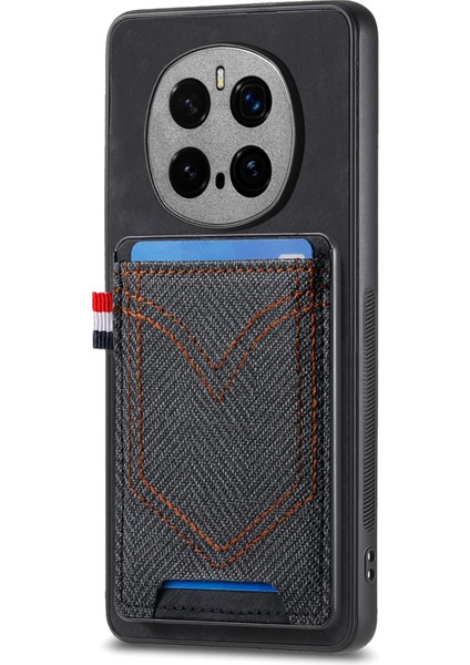 Honor Magic7 Pro Için Retro Denim Telefon Kılıfı (Yurt Dışından)