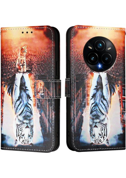 Realme 14 Pro+ 5g Için Düz Dokuma Pu Telefon Kılıfı (Yurt Dışından) fırsatları