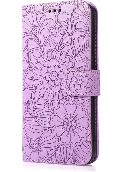 iPhone 14 Pro Max Için Kabartmalı Ayçiçeği Kılıfı (Yurt Dışından) fiyatları