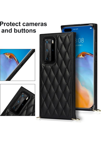 Huawei P40 Pro Mikrofiber Deri + Tpu Kılıf Için (Yurt Dışından) fırsatları