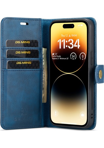 iPhone 14 Pro Max Için Crazy Horse Deri Kılıf (Yurt Dışından) fırsatları