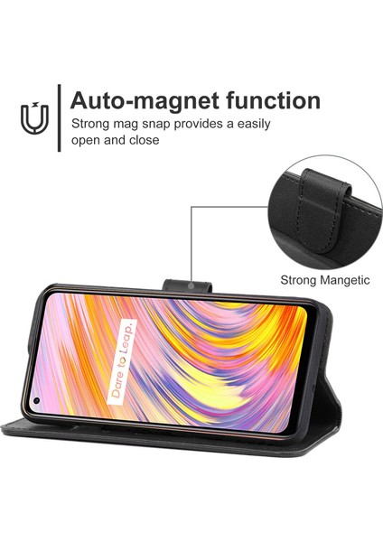 Oppo Realme V15 Için Pu Telefon Kılıfı (Yurt Dışından) indirimleri