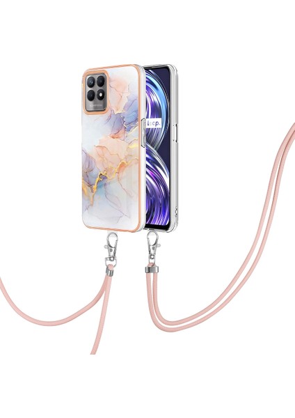 Oppo Realme 8i Için Imd Desenli Tpu Kılıf (Yurt Dışından)