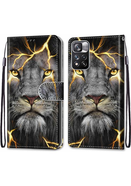 Xiaomi Redmi Note 11 Pro/11 Pro+ Için Renkli Çizim Kılıfı (Yurt Dışından) fırsatları