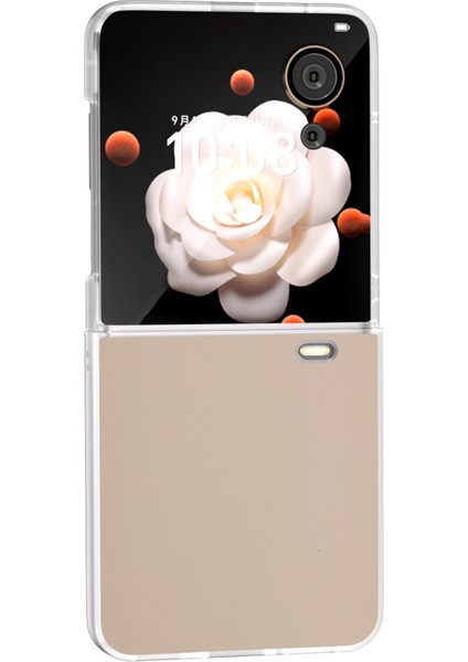 Honor Magic V Flip Için Abe Pu Deri Telefon Kılıfı (Yurt Dışından) fiyatları