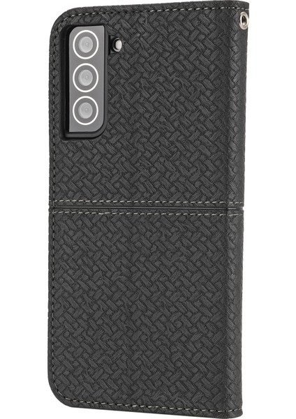 Samaung Galaxy S22 5g Için Dokuma Dokulu Telefon Pu Kılıf (Yurt Dışından) modelleri