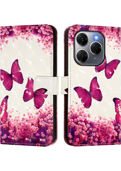 Tecno Spark 20 Pro 5g Için 3D Boyama Pu Kılıf (Yurt Dışından) modelleri