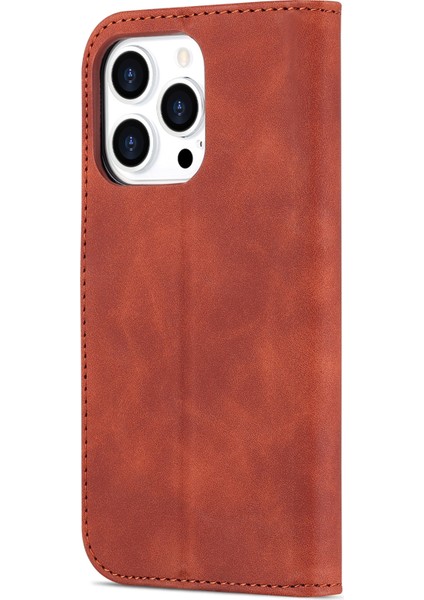 iPhone 14 Pro Max Için Skin Fe Buzağı Dokusu Pu Kılıf (Yurt Dışından) modelleri