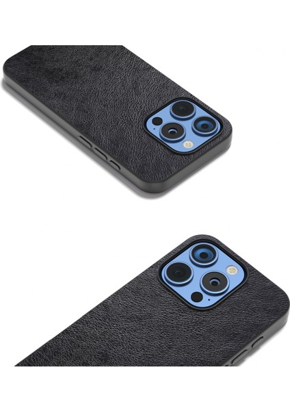 iPhone 16 Pro Için Lichi Texture Pu Kılıf (Yurt Dışından) fırsatları