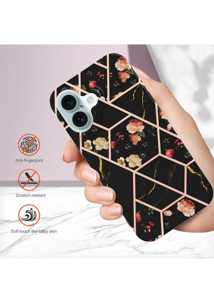 iPhone 16 Için Mermer Imd Tpu Telefon Kılıfı (Yurt Dışından) indirimleri
