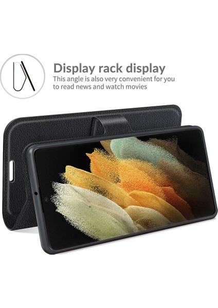 Samsung Galaxy S22 Ultra 5g Litchi Texture Flip Pu Kılıf Için (Yurt Dışından) indirimleri