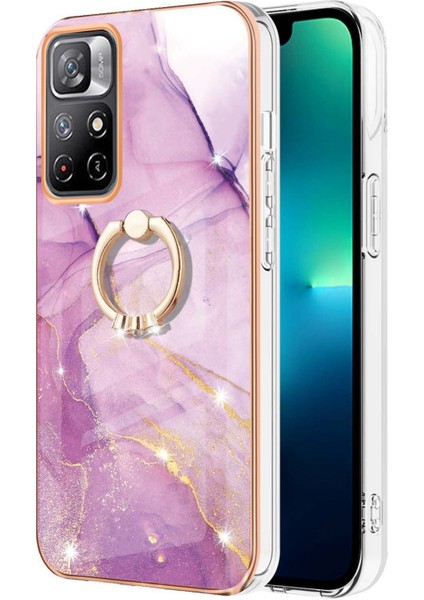 Mermer Tpu Kılıf Xiaomi Redmi Note 11 5g Çin / Poco M4 Pro 5g / Note 11T 5g Hindistan (Yurt Dışından) fiyatları