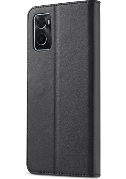 Oppo Realme 9i / A36 / A76 Için Buzağı Dokulu Deri Kılıf (Yurt Dışından) modelleri