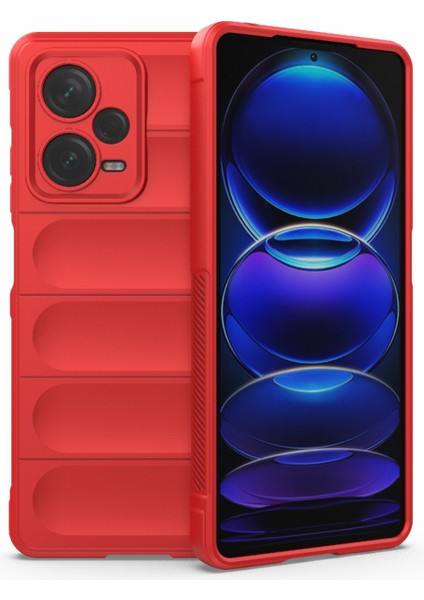 Tpu + Flann Kılıfı Xiaomi Redmi Note 12 Pro+ Çin / Küresel (Yurt Dışından)