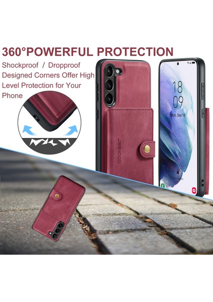 Samsung Galaxy S23+ 5g Için Jeehood Retro Manyetik Kılıf (Yurt Dışından) modelleri