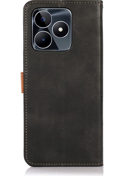 Realme C53 / Narzo N53 Için Sığır Derisi Dokulu Pu Kılıf (Yurt Dışından) indirimleri