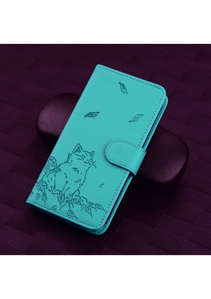 Sony Xperia 10 Vı Için Sevimli Kedi Deri Telefon Kılıfı (Yurt Dışından) fiyatları