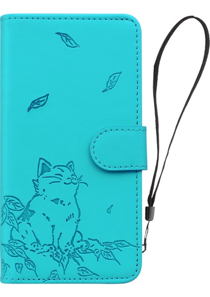 Sony Xperia 10 Vı Için Sevimli Kedi Deri Telefon Kılıfı (Yurt Dışından) modelleri
