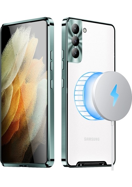 Samsung Galaxy S22+ Için Buzlu Metal Telefon Kılıfı (Yurt Dışından) fiyatları