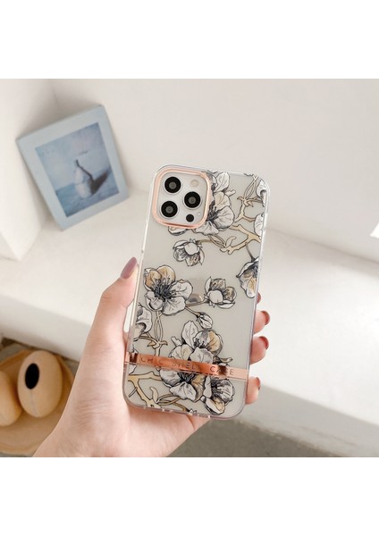 iPhone 14 Pro Max Için Kaplama Çiçek Telefon Kılıfı (Yurt Dışından) fiyatları