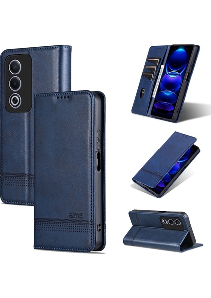 Oppo K12X 5g Global Için Buzağı Dokulu Pu Kılıf (Yurt Dışından)