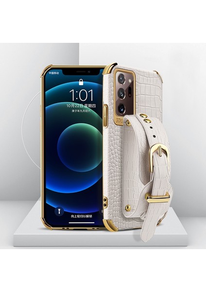 Samsung Galaxy NOTE20 Ultra Için Pu Arka Kapak Kılıfı (Yurt Dışından)