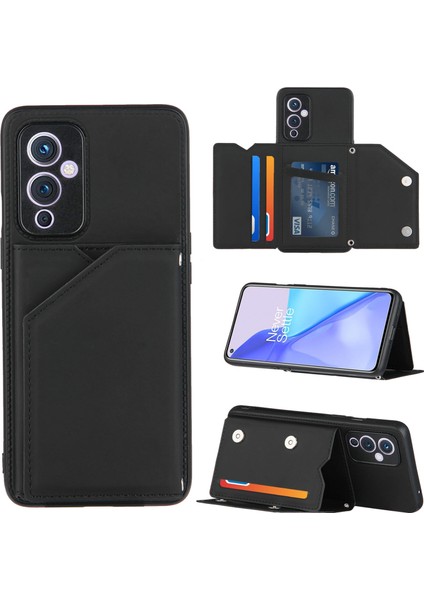 Oneplus 9 Için Pu + Tpu + Pc Kılıfı (Yurt Dışından)