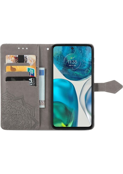 Oppo Realme C35 Için Mandala Çiçek Kabartmalı Deri Kılıf (Yurt Dışından) modelleri