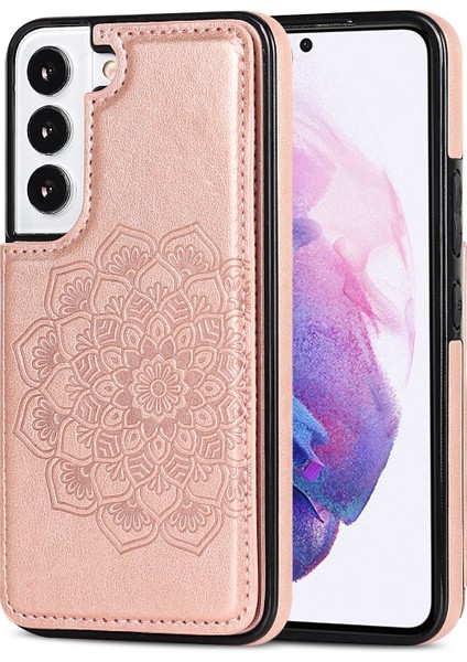 Samsung Galaxy S22+ 5g Için Mandala Pu+Tpu Kılıf (Yurt Dışından)